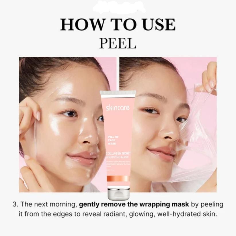 Ultra Premium Korean Collagen Night Wrapping Peel Off Mask