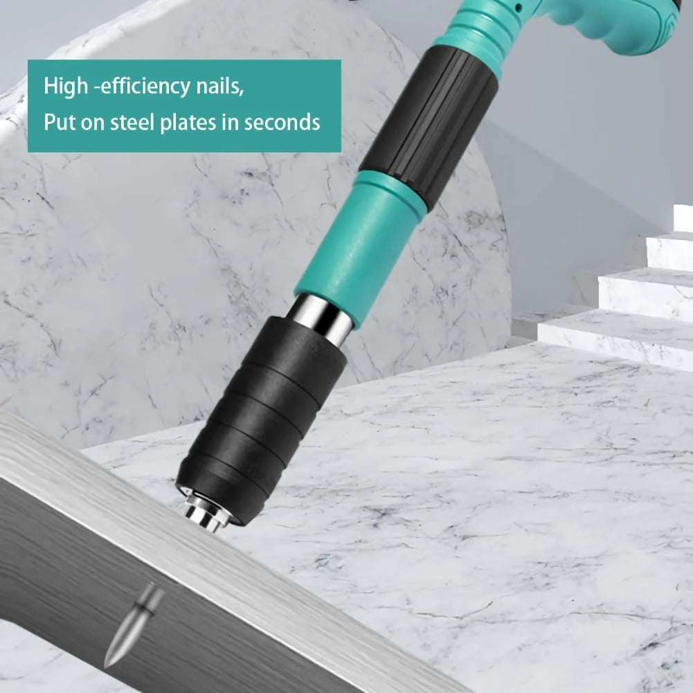 4 Speed Adjustable Manual Steel Concrete Nail Gun Tool